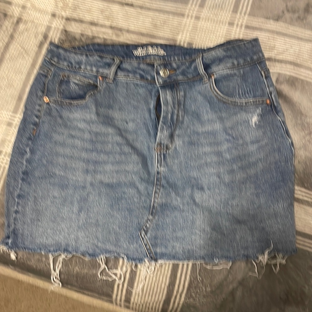 Jean skirts